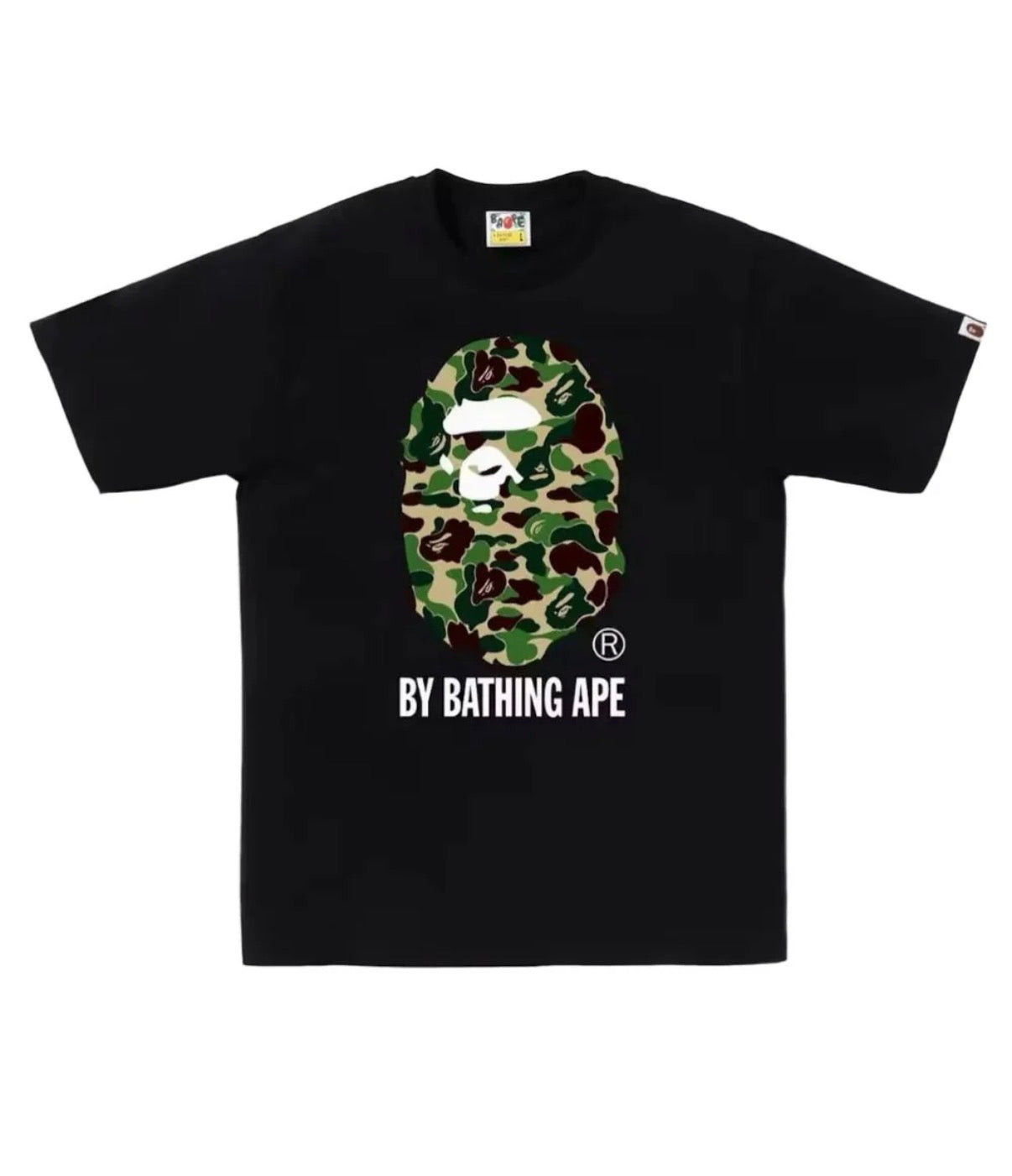 BAPE ABC Camo By Bathing Ape Tee Black/Green