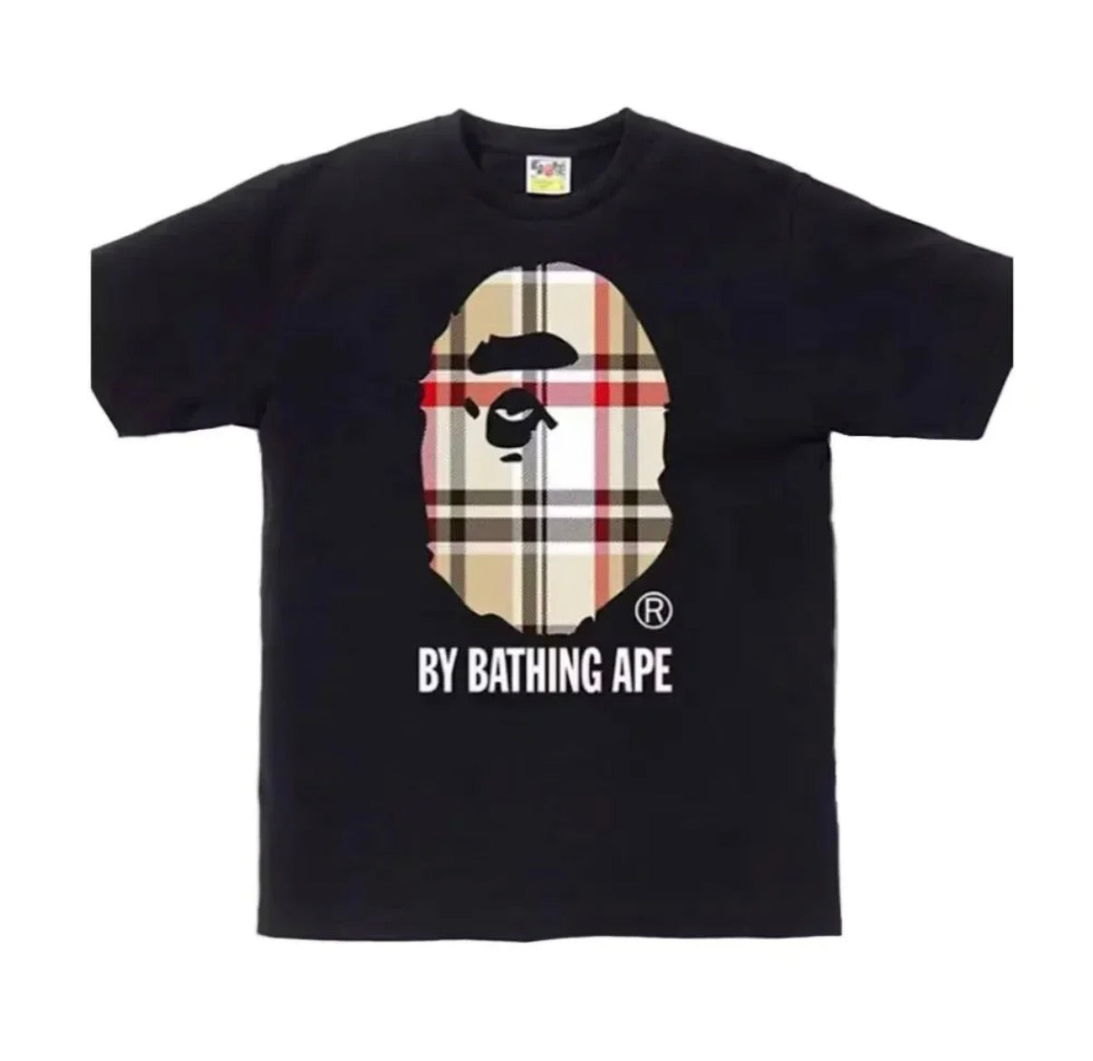 BAPE A Bathing Ape Check by Bathing Tee