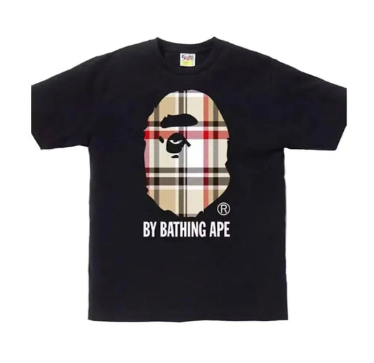 BAPE A Bathing Ape Check by Bathing Tee
