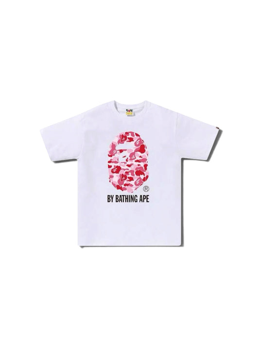 BAPE ABC Camo By Bathing Ape Tee White/Pink